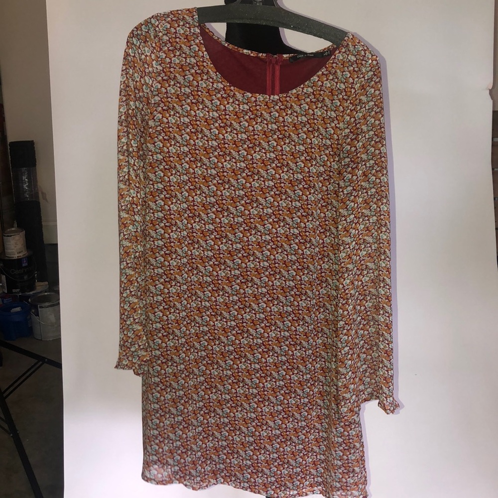 Floral A-line dress